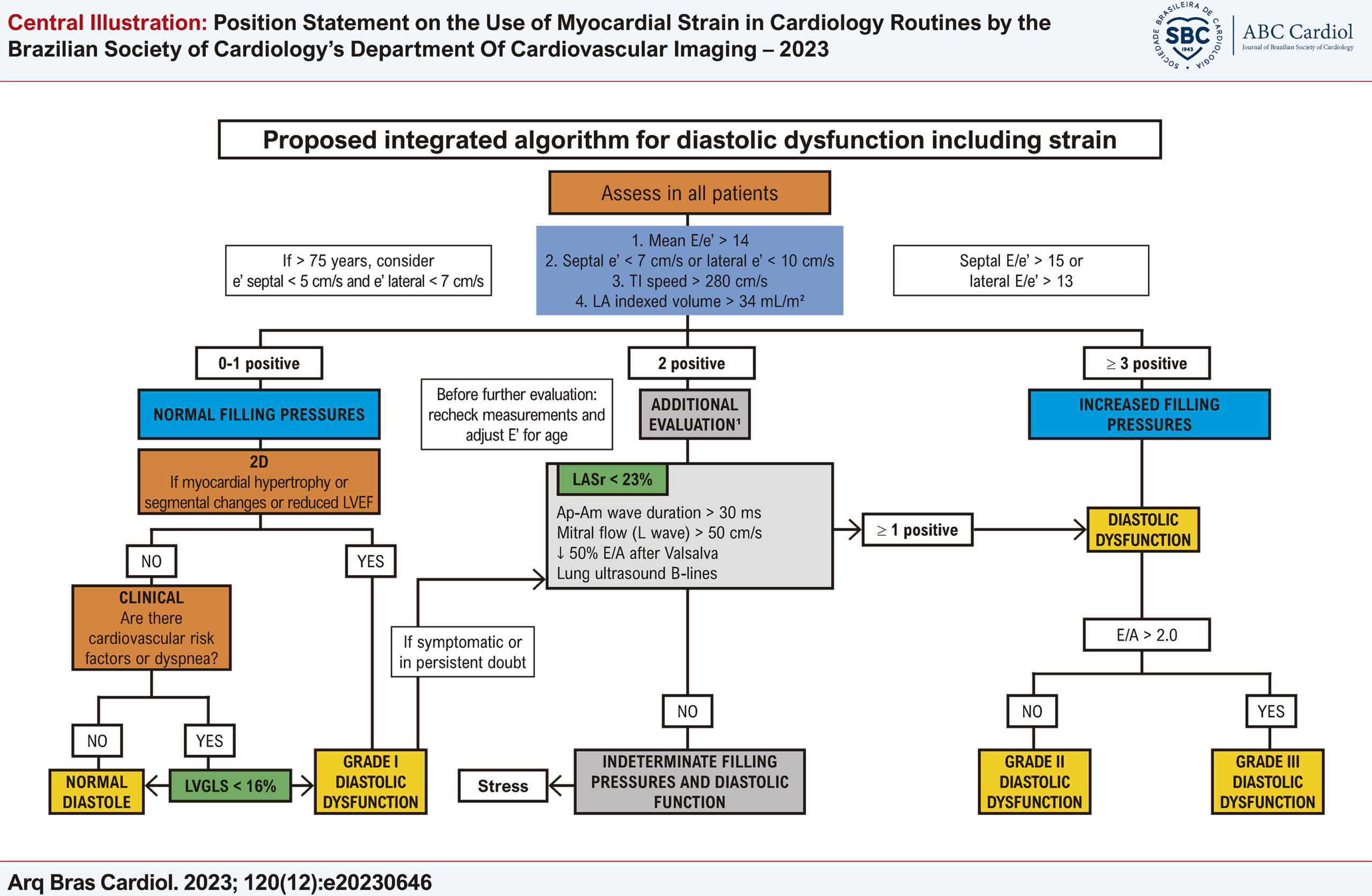 Position Statement on the Use of Myocardial Strain in Cardiology Routines by the Brazilian Society of Cardiology’s Department Of Cardiovascular Imaging – 2023