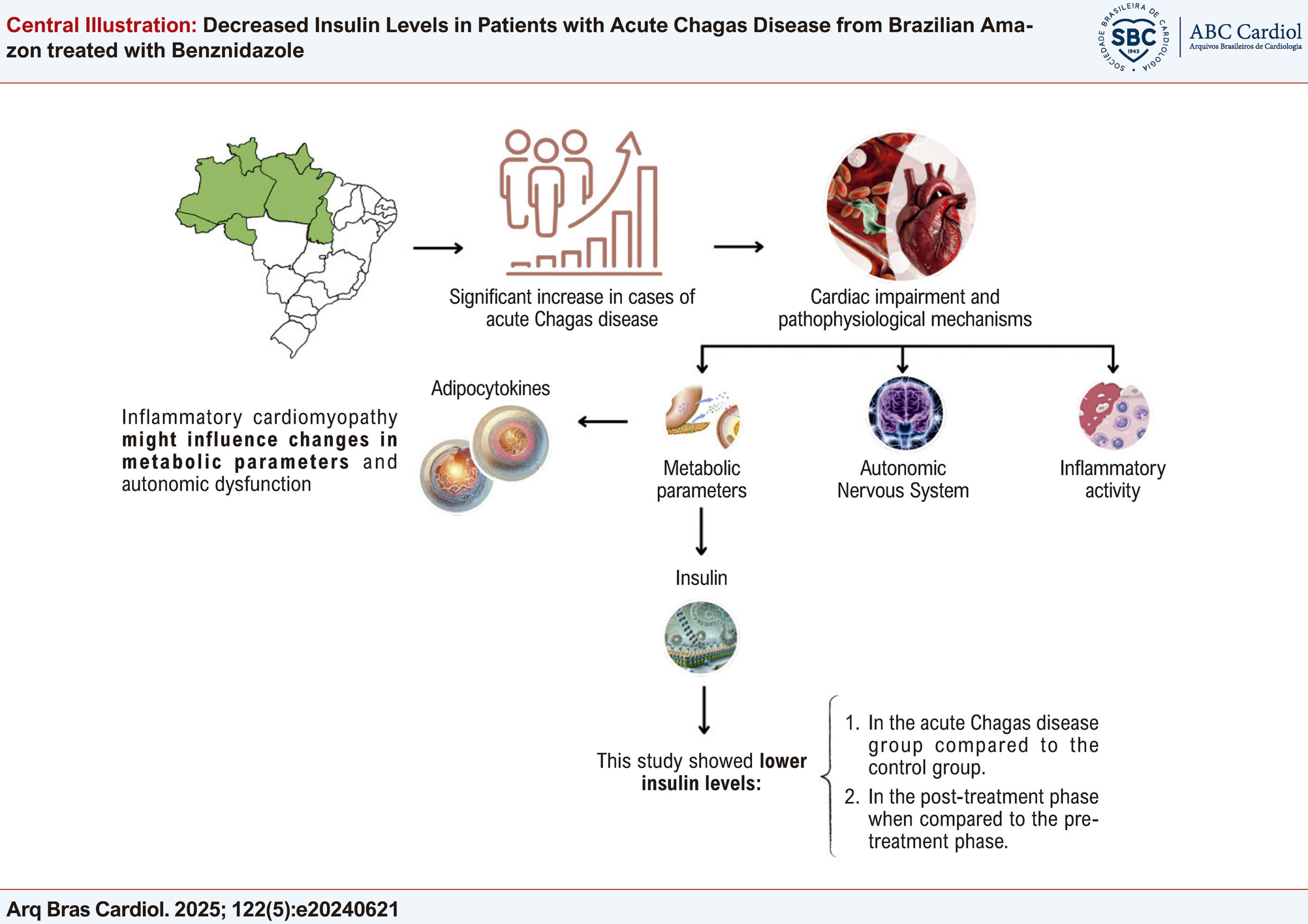Decreased Insulin Levels in Patients with Acute Chagas Disease from Brazilian Amazon treated with Benznidazole