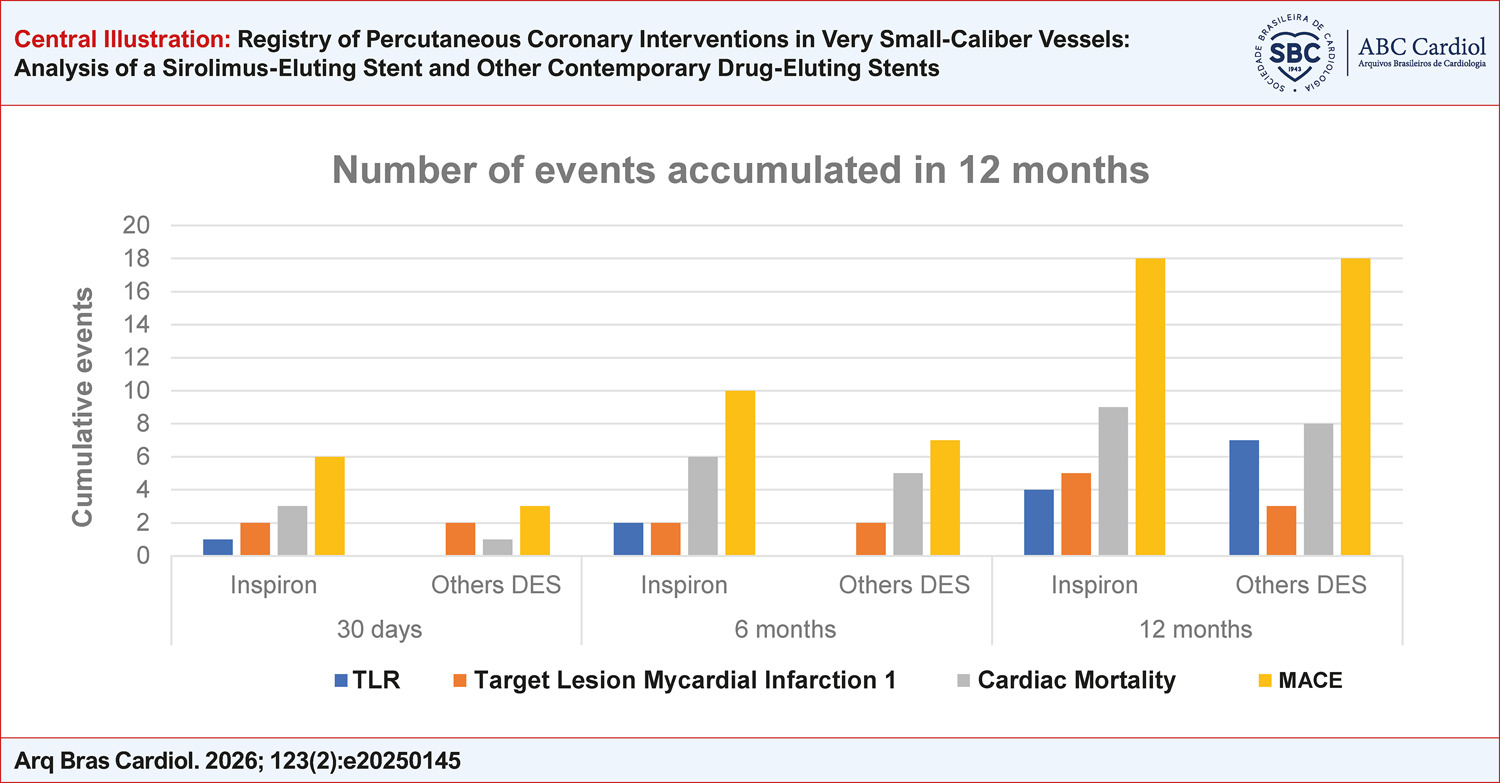 Registry of Percutaneous Coronary Interventions in Very Small-Caliber Vessels: Analysis of a Sirolimus-Eluting Stent and Other Contemporary Drug-Eluting Stents