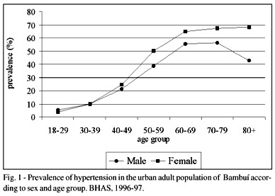 Hypertension and clustering of cardiovascular risk factors in a community in Southeast Brazil: the Bambuí Health and Ageing Study