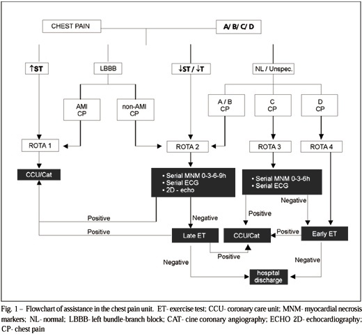 Safety, feasibility, and results of exercise testing for stratifying patients with chest pain in the emergency room