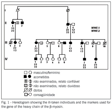 Research of markers for the genes of the heavy chain of cardiac beta-myosin and myosin binding protein C in relatives of patients with hypertrophic cardiomyopathy