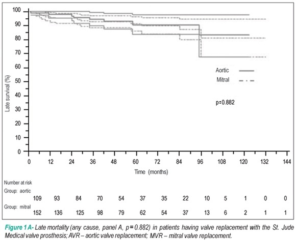 Isolated mitral and aortic valve replacement with the St. Jude Medical valve: a midterm follow-up
