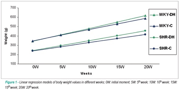 Nutritional and cardiovascular profiles of normotensive and hypertensive rats kept on a high fat diet