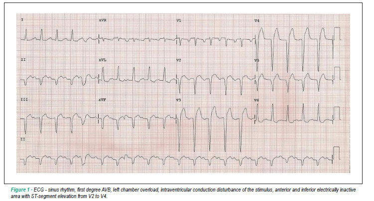 Case 3/2011: male, smoker, hypertensive and alcohol consumer, with rapidly progressive heart failure