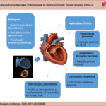 Vantagens e implicações clínicas da ecocardiografia tridimensional na avaliação do ventrículo direito. FEVD: fração de ejeção do ventrículo direito.