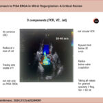 VC: vena contracta; FCR: flow convergent region; VTI: velocity time integral